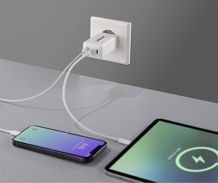 Image du produit Voltcraft UC-2C1A65W01 USB-Ladegerät 65 W Steckdose, Innenbereich Ausgangsstrom (65 W)