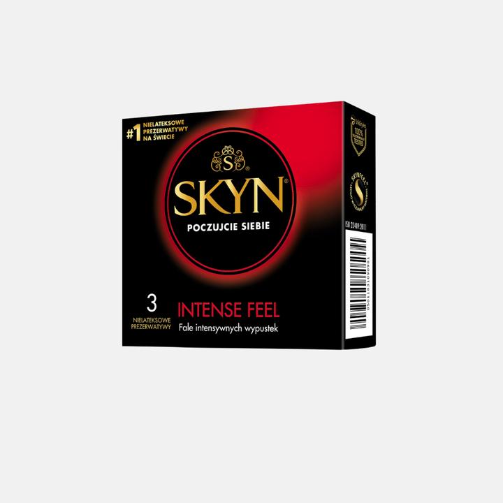 Actual product image Unimil Skyn Feel Everything Intense Feel Non-Latex Condoms 3Pcs (3 pcs.)