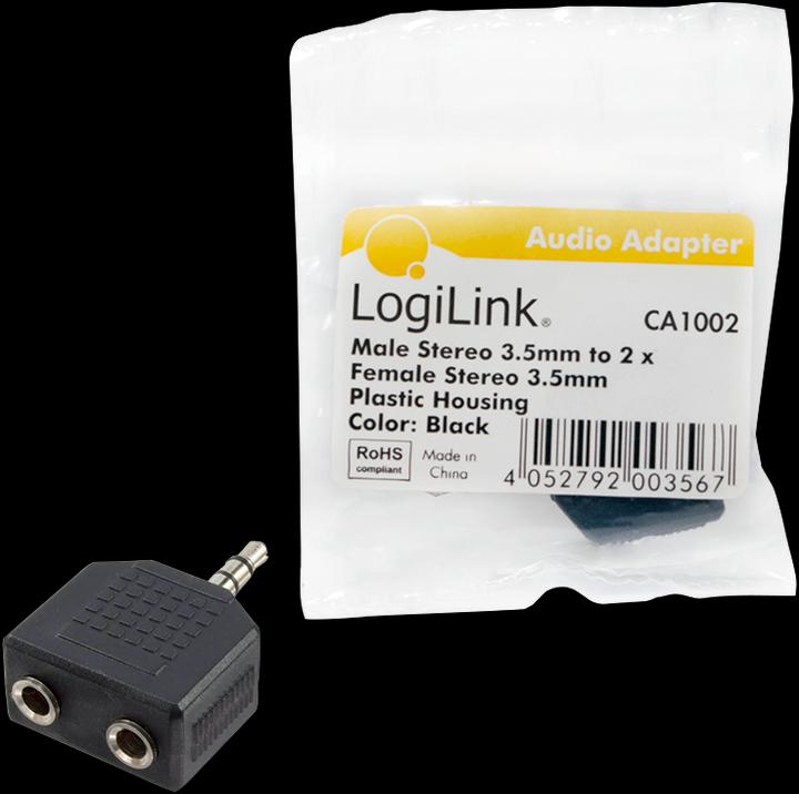 Productafbeelding LogiLink CA1002 (Audio splitter)