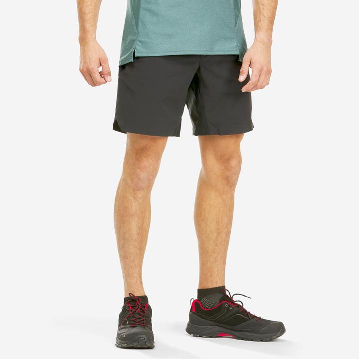 Actual product image Quechua Wandershorts Herren - MH500 schwarz (42)