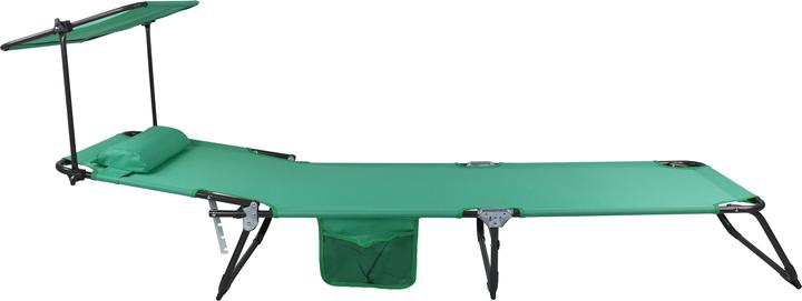 Immagine prodotto VCM Sdraio Sedia a sdraio Sdraio da giardino Tetto (185 cm)