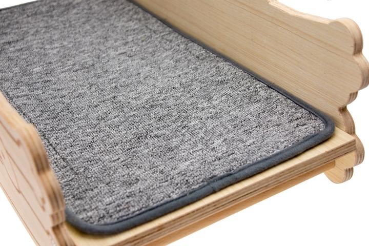 Immagine prodotto Karlie Il gatto di Simon (1.50 cm, Legno, Grigio)