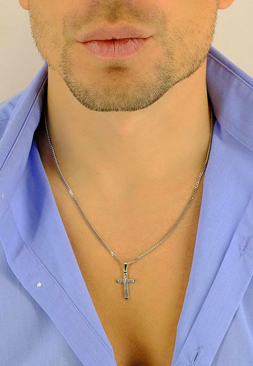 Actual product image Muau Cross (750/18K white gold)