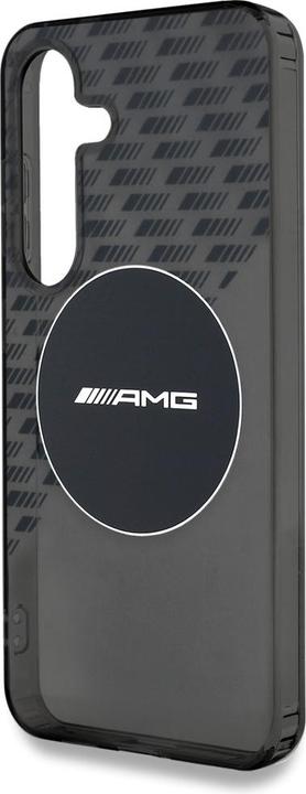 Immagine prodotto Mercedes AMG Transparent Rhombs MagSafe Case for Samsung Galaxy S25 - Black (Samsung Galaxy S25)