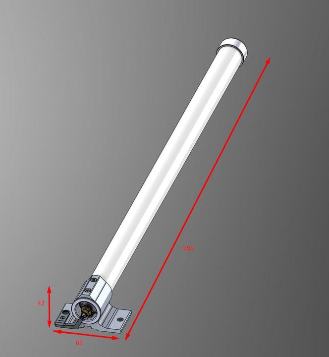 Produktbild MikroTik LoRa Omni-Antennen-Kit 6,5 dBi 824-960 MHz mit SMA-Buchse (Lora)