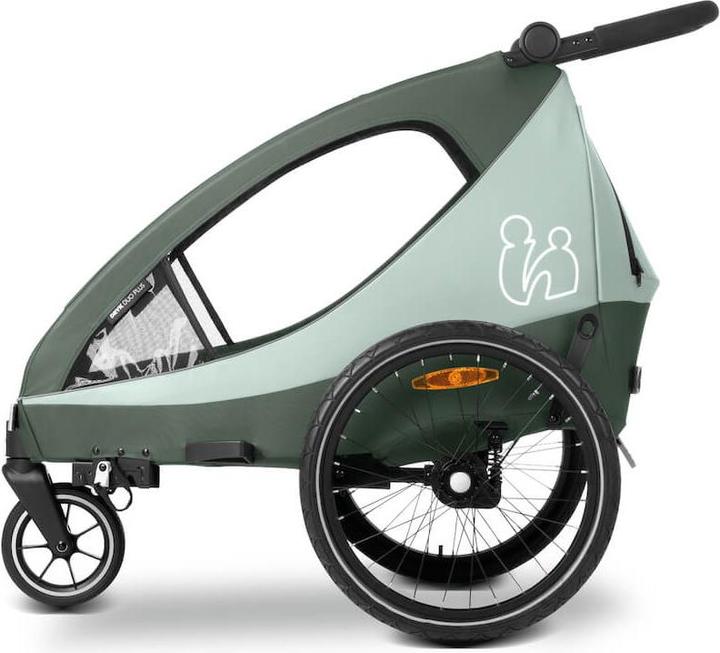 Actual product image Hauck Dryk Duo Plus Fahrradanhänger