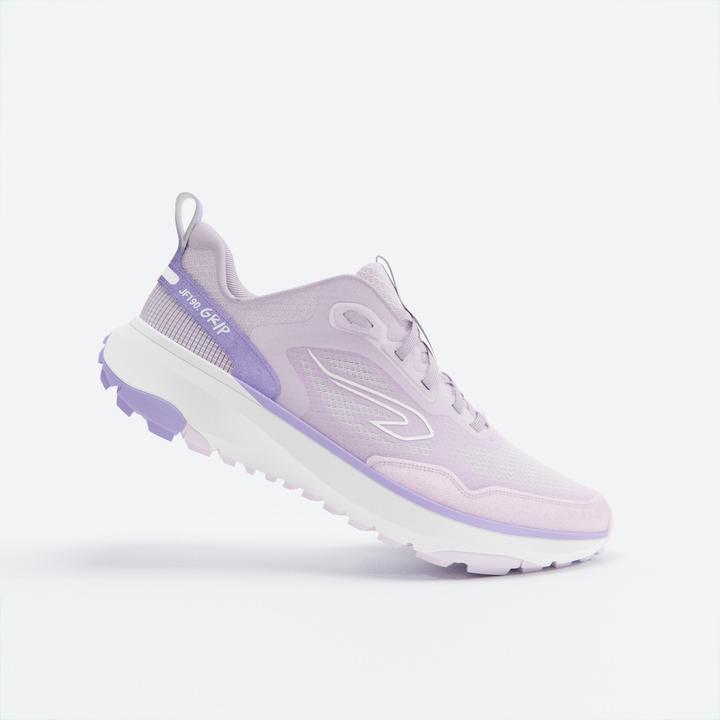 Kalenji Women's running and trail running shoes - Kiprun JF190 Grip - Purple