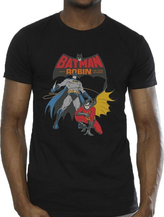 Actual product image Mens Batman And Robin T-Shirt (XXL)