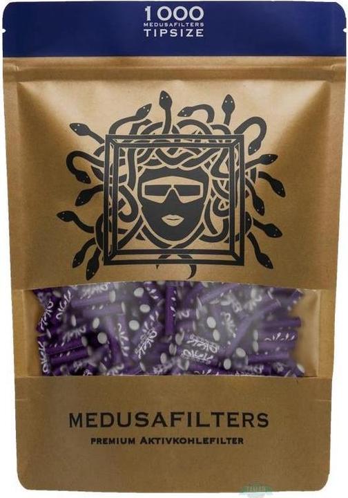 Produktbild Medusafilters 1000er Pack Violet Edition - Hybrid Aktivkohlefilter