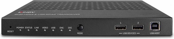 Image du produit Lindy Extender 4K60 HDMI & USB SDVoE (Transcodeur)