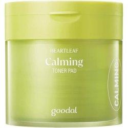 Goodal Heart Leaf Calming Toner Pad for All Skin Types Houttuynia Cordata Intense Calming Care Deeply Moist