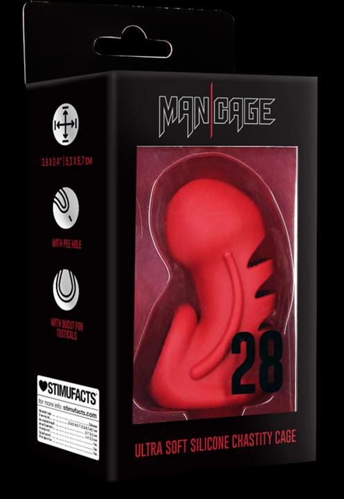 Shots 28 Chastity Cage