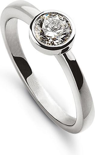 Actual product image Muau Ring frame setting (54, 950 Platinum)