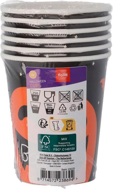 Actual product image Gobelets - BoOo! (6pcs) (6 x)