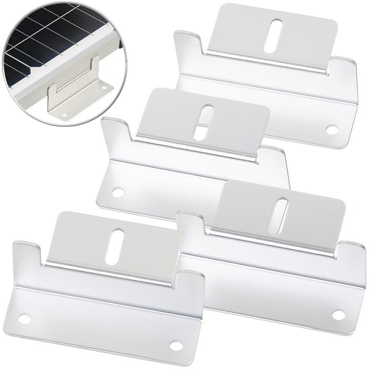 Immagine prodotto Revolt Set di 4 staffe a Z per moduli solari (Cavo solare)