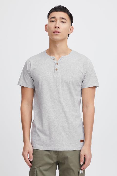 Immagine prodotto Solid Volker T-Shirt A Maniche Corte Maglietta Da Uomo Con Collo Grandad (L)