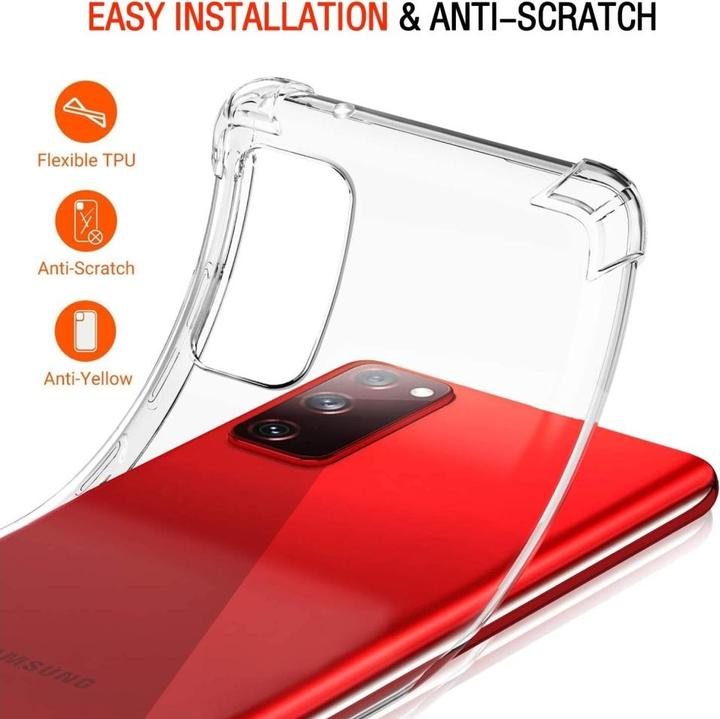 Actual product image Screenguard Crystal Clear Case Bumper (Samsung Galaxy S20 FE)