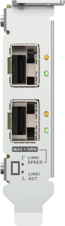 Actual product image QNAP 2PORT SFP28 25GBE NW EXP CARD