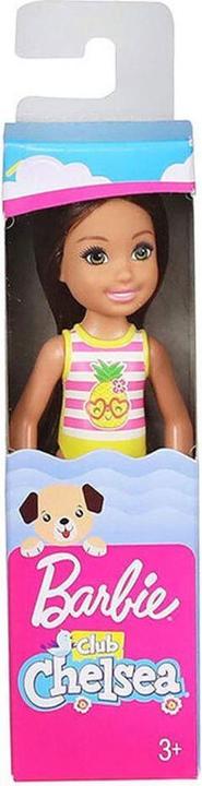 Produktbild Mattel Barbie Chelsea Κούκλα Pinneaple Swimsuit για 3+ ετών JBG72