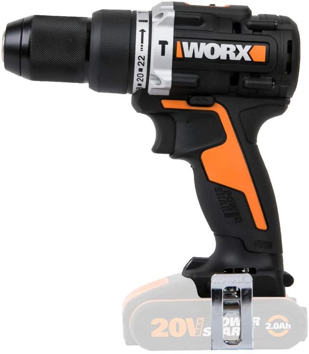 Actual product image Worx Impact drill 20V WX352 (Rechargeable battery operated)