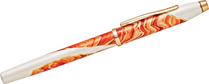 Actual product image Cross Wanderlust Antelope Canyon M fountain pen gift box (White, Orange, 1 x)