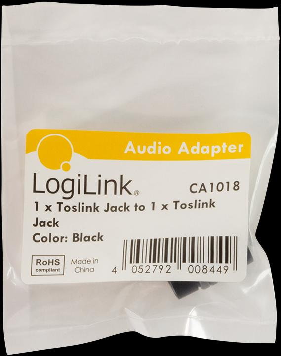 Produktbild LogiLink Toslink Adapter (Klinkenadapter)