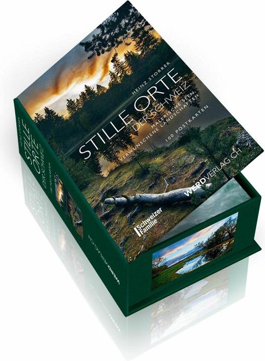 Produktbild Postkartenbox Stille Orte der Schweiz (100 Stk.)