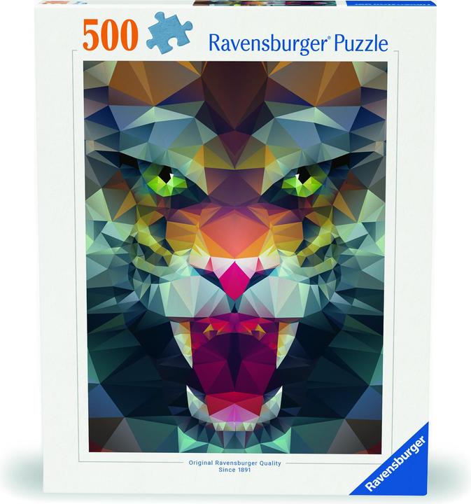 Immagine prodotto Ravensburger Leone fatto di poligoni (500 pezzi)