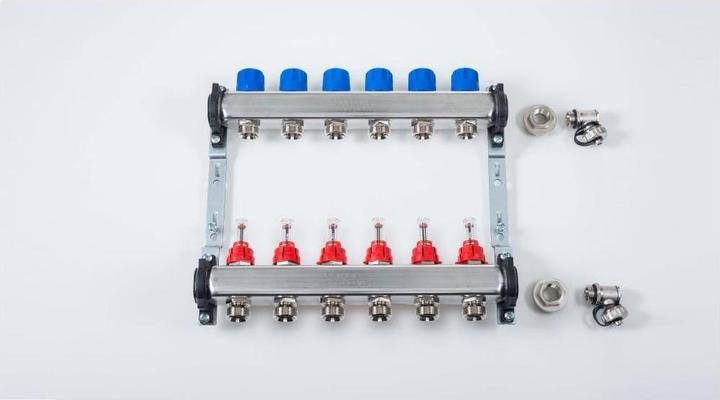 Actual product image Magni System manifold 03 HKV-D 12 series, 1 IT, 700mm, mount a bracket, E (0.70 m)