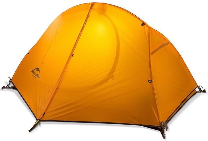 Actual product image Naturehike Namiot Cycling Ultralight 1 NH18A095-D-Orange (1.65 kg, 1 person)