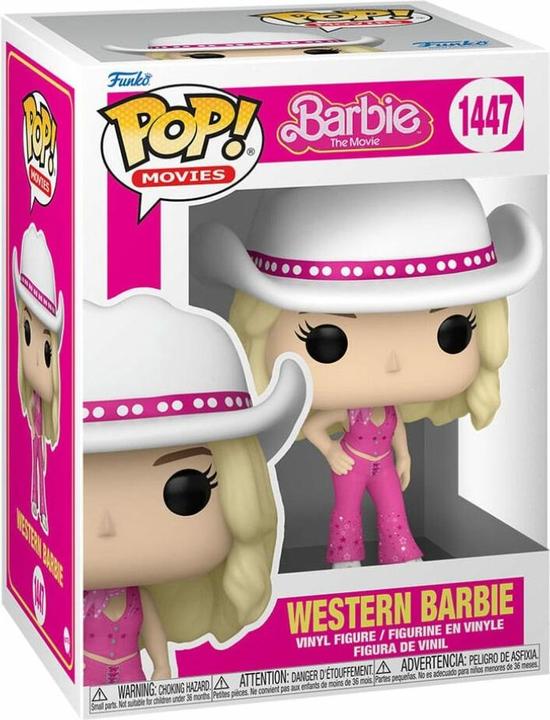 Immagine prodotto Funko Barbie POP! Movies Figurina in vinile di Barbie Cowgirl 9 cm
