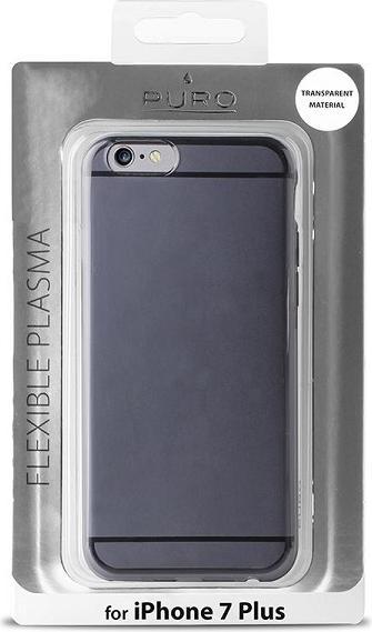 Actual product image Puro Plasma Cover iPhone 7 Plus czarny p rzeź/black transp IPC755PLASMABLK (Apple iPhone 7 Plus)