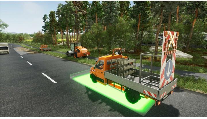 Actual product image Aerosoft Road maintenance simulator (PS4, DE)