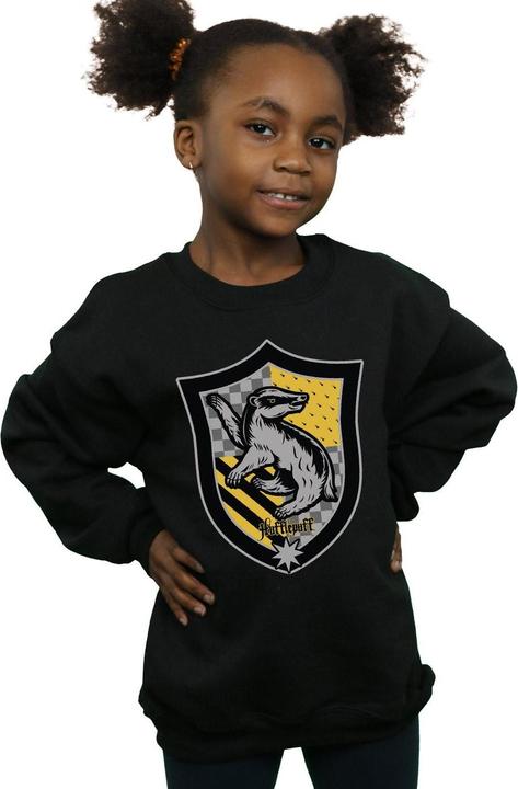 Produktbild Hufflepuff Crest Flat Sweatshirt Mädchen (128)