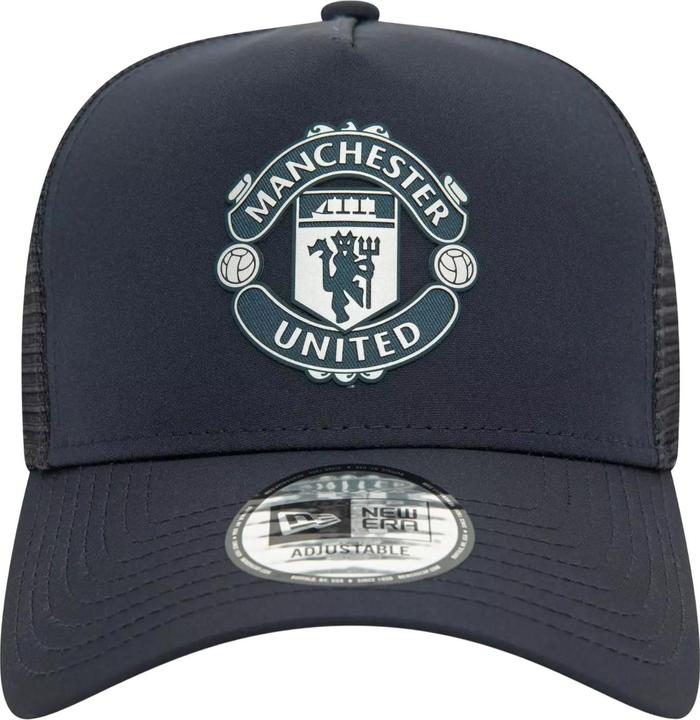 Actual product image Manchester United FC New Era Rubber Badge Trucker Cap (One size)