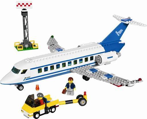 Produktbild LEGO Passagierflugzeug (3181, LEGO City)