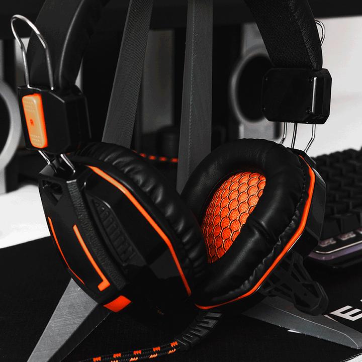 Actual product image Canyon Gaming headset with 3.5 mm connector with microphone and volume control, cable 2 m, Black CND (Cable)