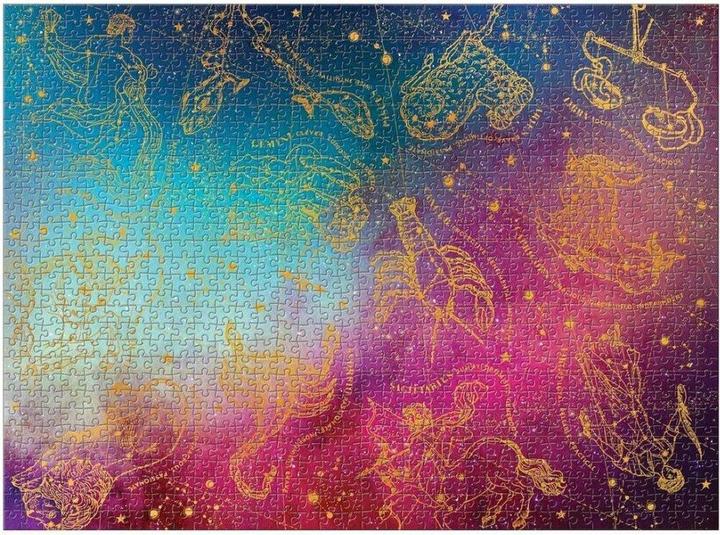 Image du produit Abrams & Chronicle Astrologie 1000 Piece Foil Puzzle (1000 pièces)