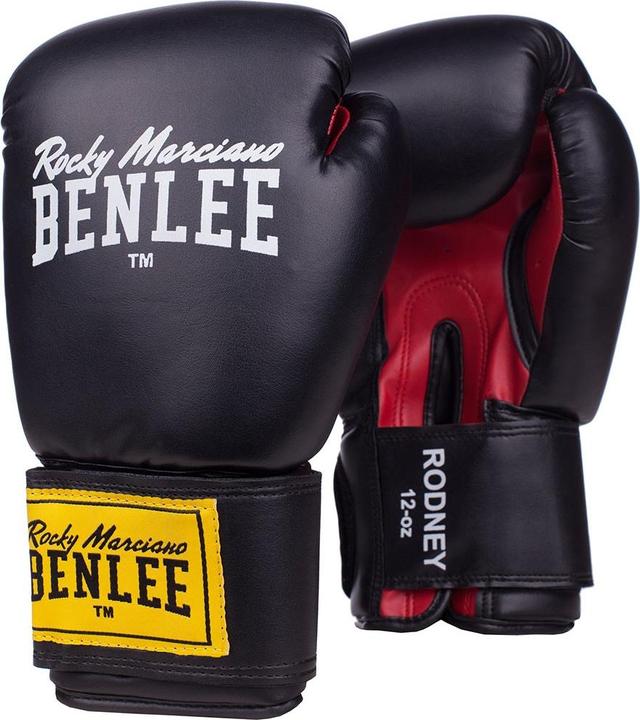 Actual product image Benlee Rodney Boxing Gloves Black (10 OZ)