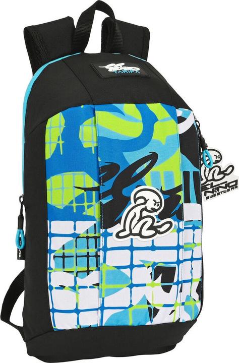 Actual product image El Niño Casual backpack Green bali Black 10 L (10 l)