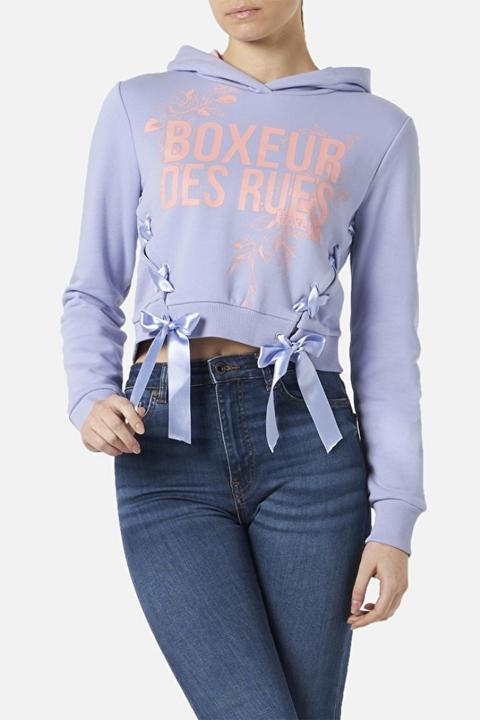 Boxeur des Rues Hooded Sweatshirt With Laces