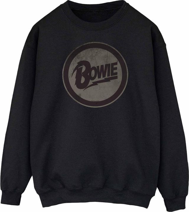 Immagine prodotto David Bowie Circle Logo Felpa Donna (S)