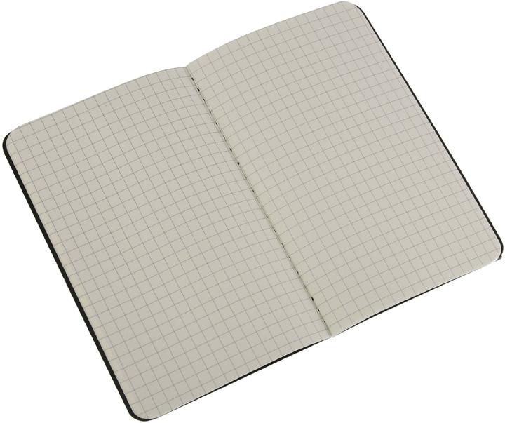 Actual product image Moleskine Cahier Pocket Set of 3 (A6, Checked, Hardcover)