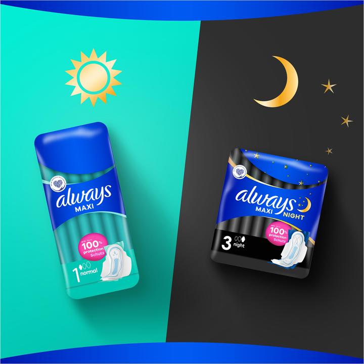 Actual product image Always Maxi (16 x, Sanitary pads)