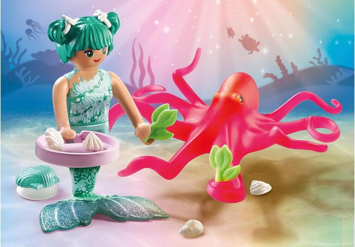 Actual product image Playmobil Mermaid with colour changing octopus (71503, Playmobil Princess Magic)