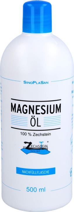 Immagine prodotto SinoPlaSan Olio di magnesio 100% Zechstein, 500 ml FLU (Olio corpo, 500 ml)