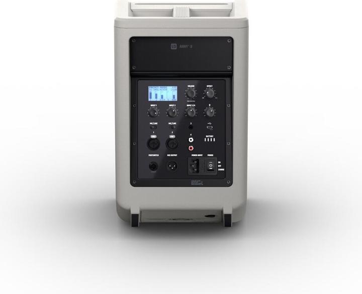 Produktbild LD Systems ANNY® 8 G - Tragbarer Bluetooth® PA-Lautsprecher mit Akku und Mixer, Urban Grey (Aktiv, 1x 80 W)