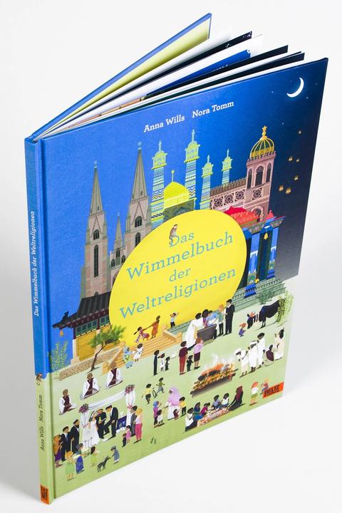 Actual product image Das Wimmelbuch der Weltreligionen (German, Anna Wills, 2021)