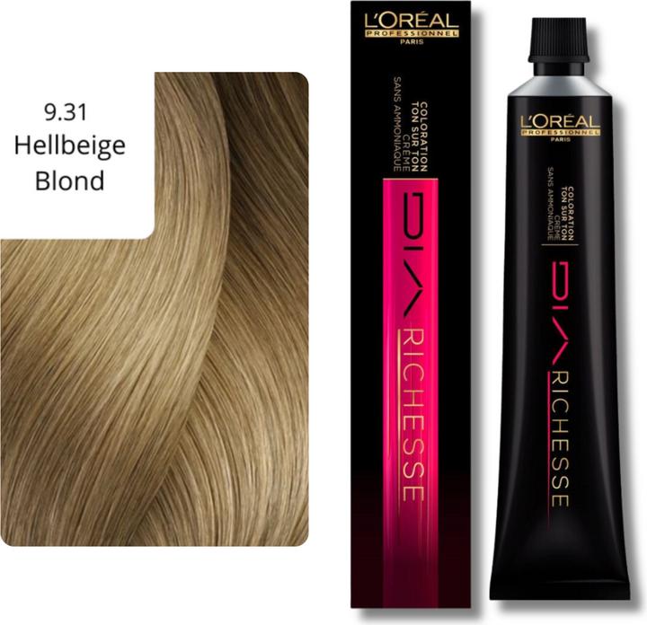 Actual product image L'Oréal Professionnel Dia Richesse (9.31 Vanilla Beige)