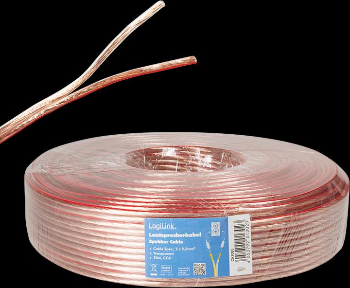 Image du produit LogiLink CA Câble de haut-parleur (50 m, 2.50 mm²² mm)